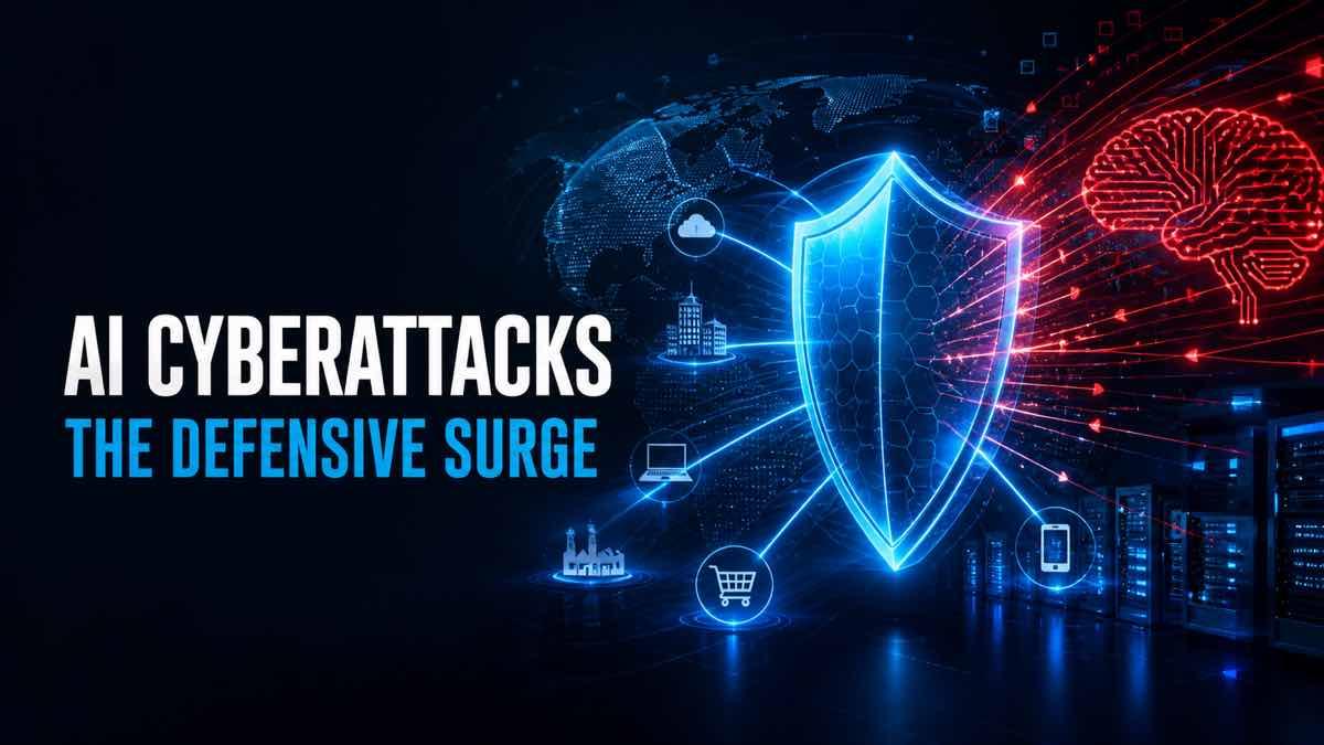 Digital shield protecting a global network from AI-powered cyber threats