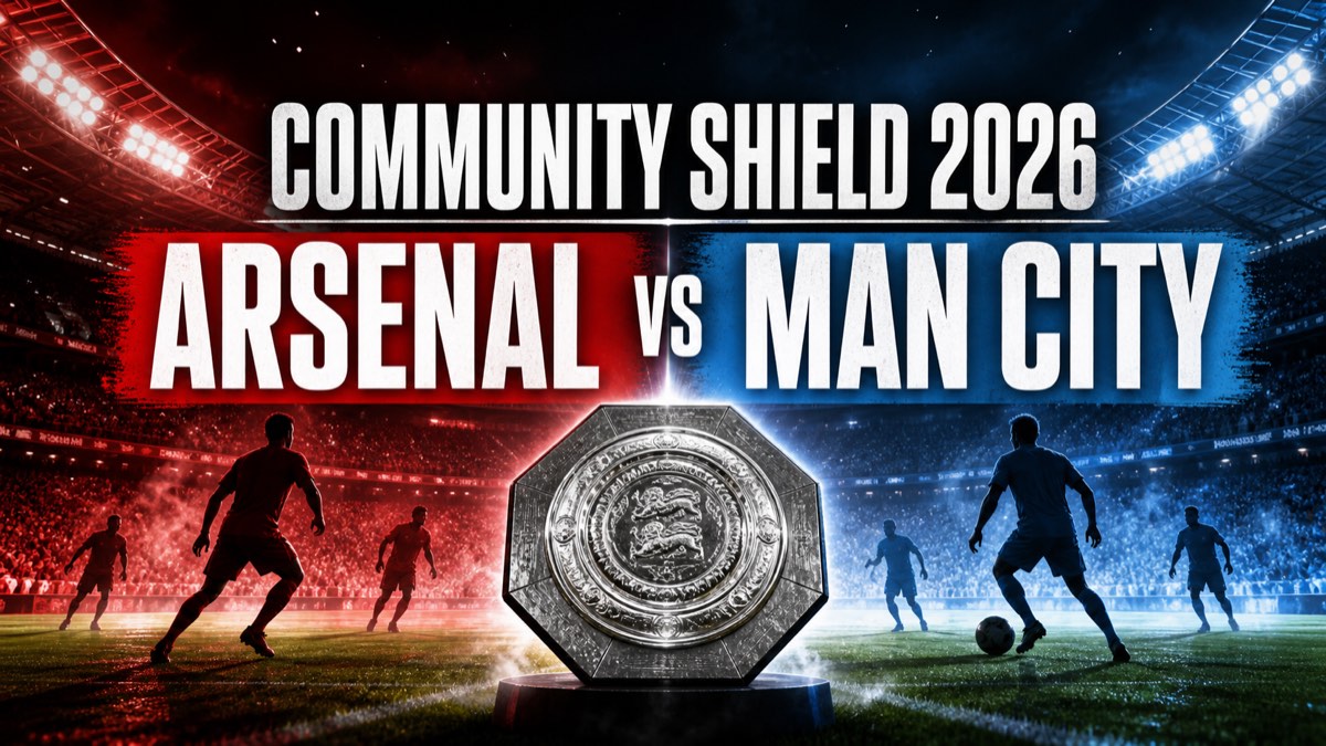 Arsenal Beat Manchester City 3-0 to Win the 2026 Community Shield
