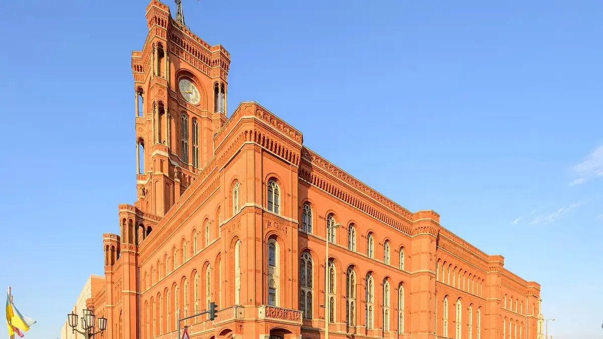 Berlin's Red City Hall, seat of the city-state government