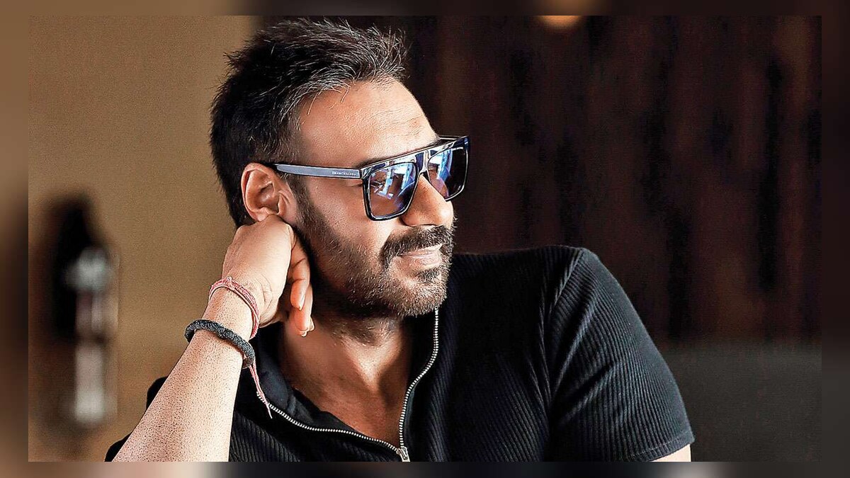 Ajay Devgn, star of Drishyam The Conclusion, at a public event