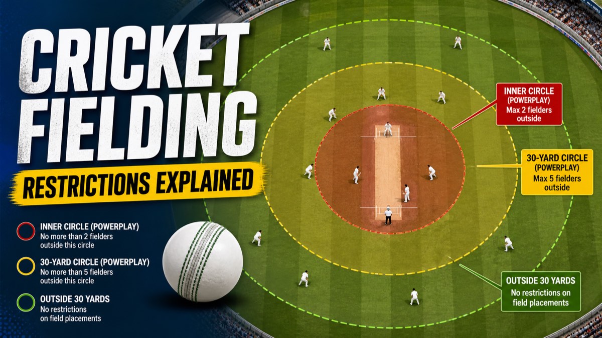 Powerplays and fielding restrictions in limited-overs cricket, explained