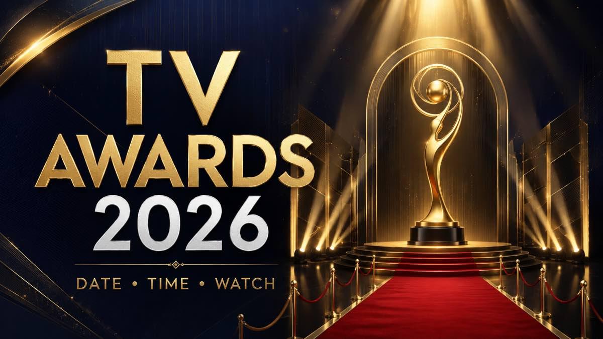 Elegant television awards stage prepared for the 78th Emmy Awards