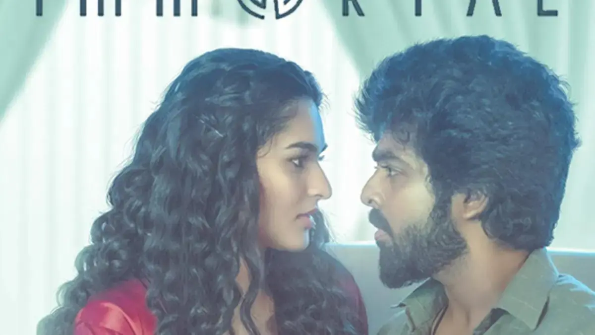 Official poster for the Tamil supernatural thriller Immortal