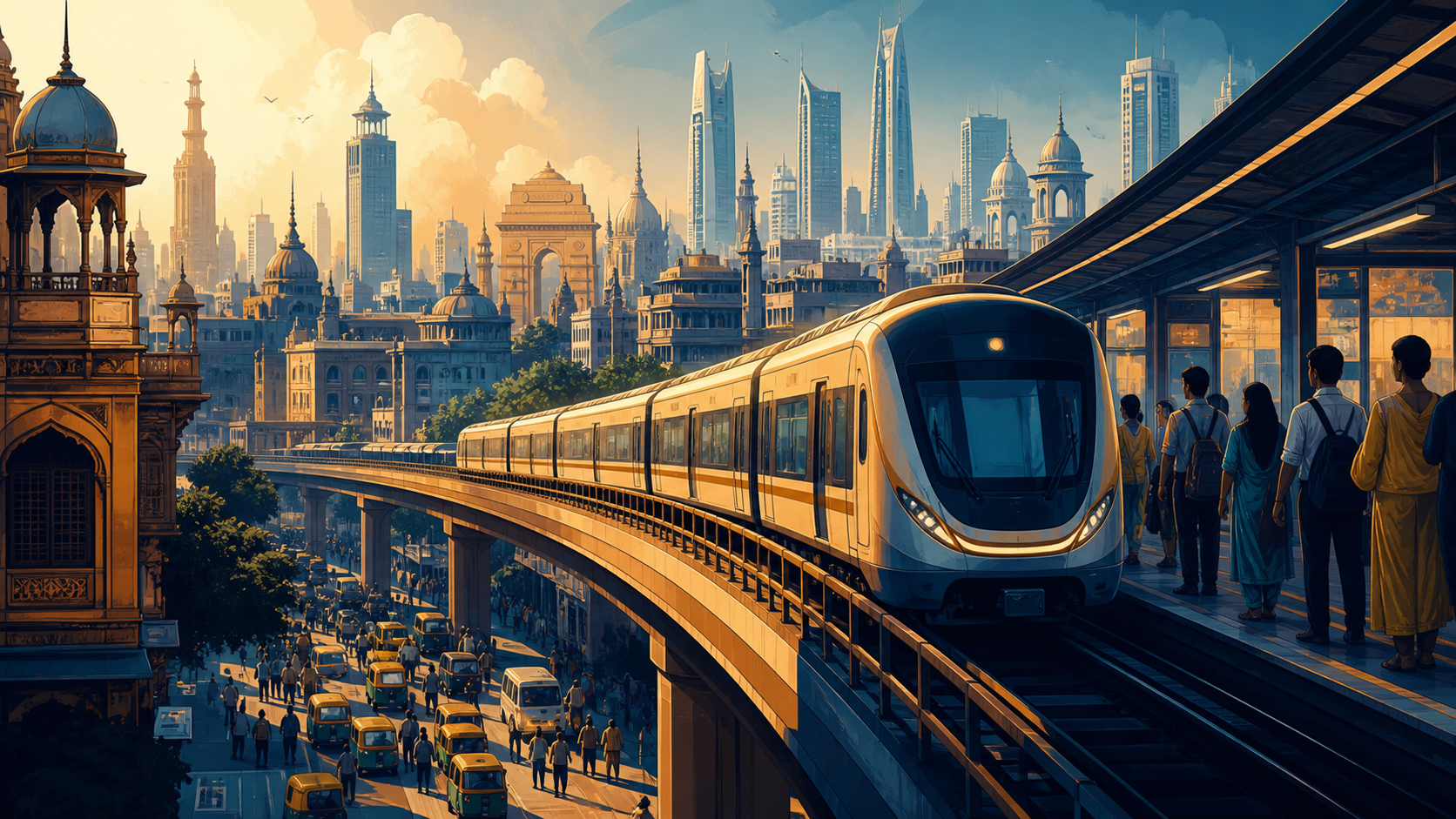 Why So Many Indian Cities Are Racing to Build Metro Rail