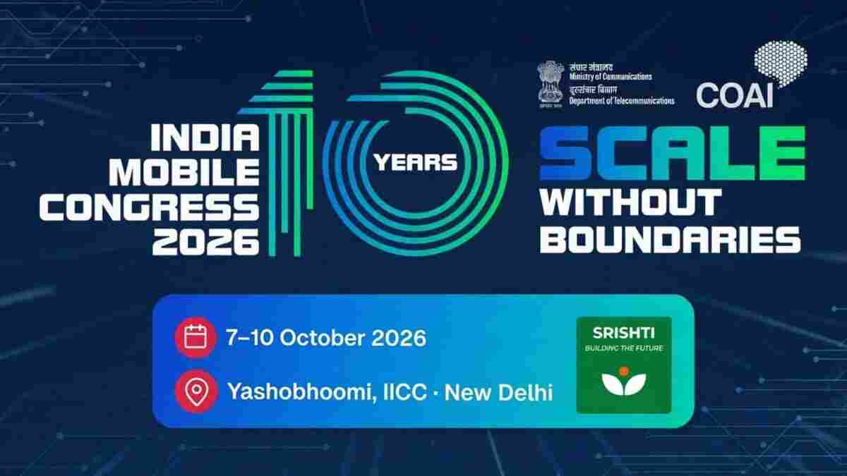 India Mobile Congress 2026 promotional banner
