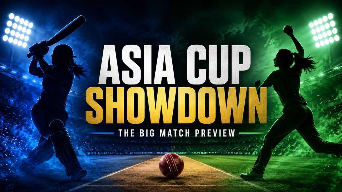 India versus Pakistan Women's Asia Cup 2026 match preview graphic