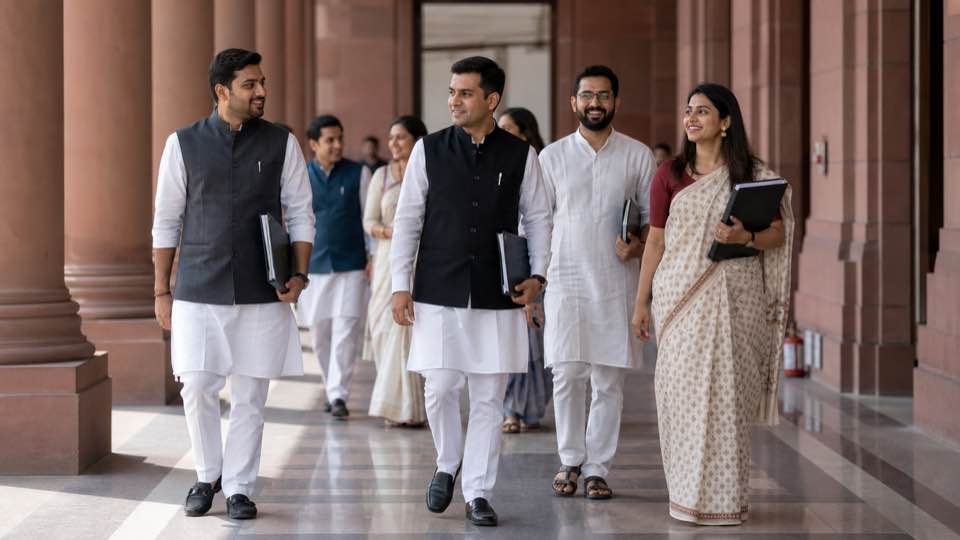 How Young Is India’s Parliament? Only 40 Lok Sabha MPs Are 40 or Younger
