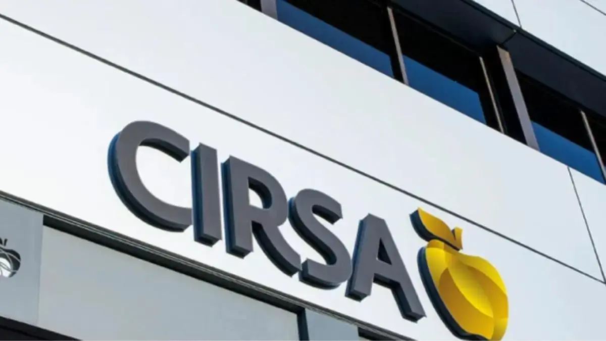 Cirsa corporate logo displayed outside a company building