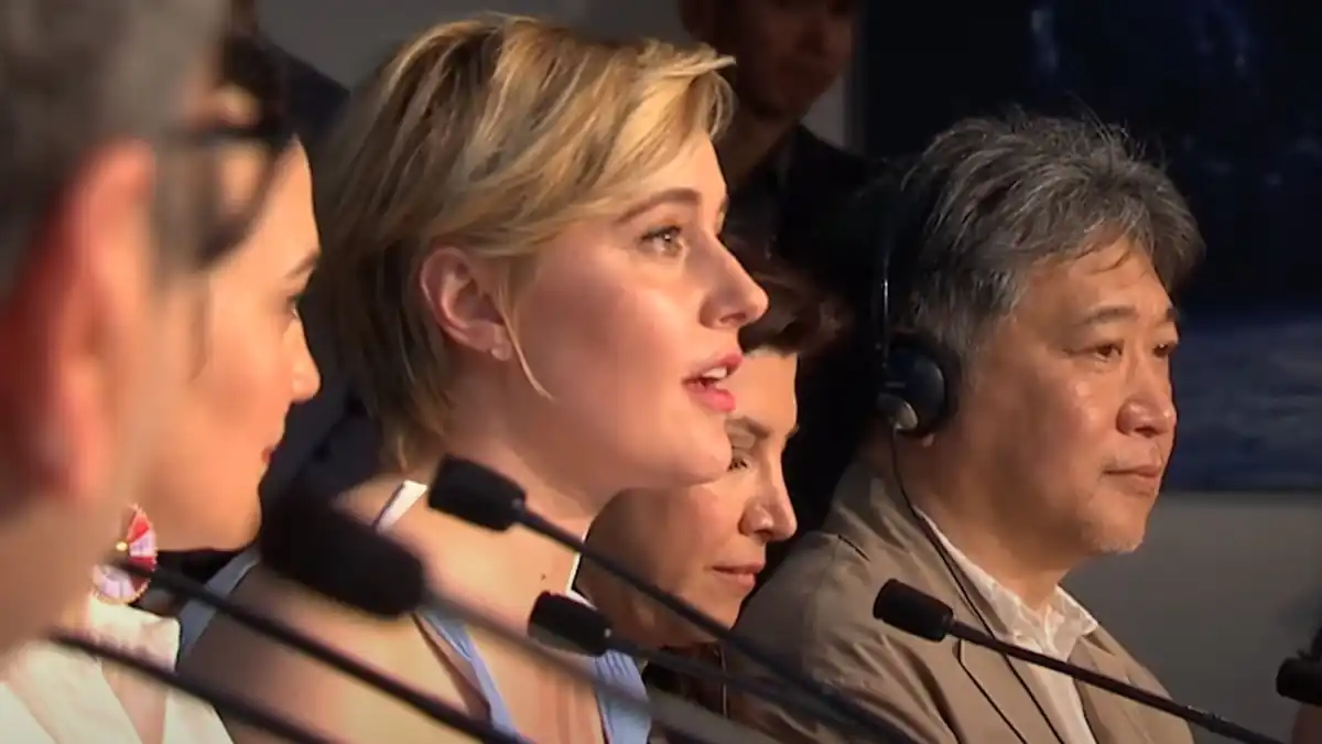 Greta Gerwig at the 2024 Cannes Film Festival, in an archive photograph