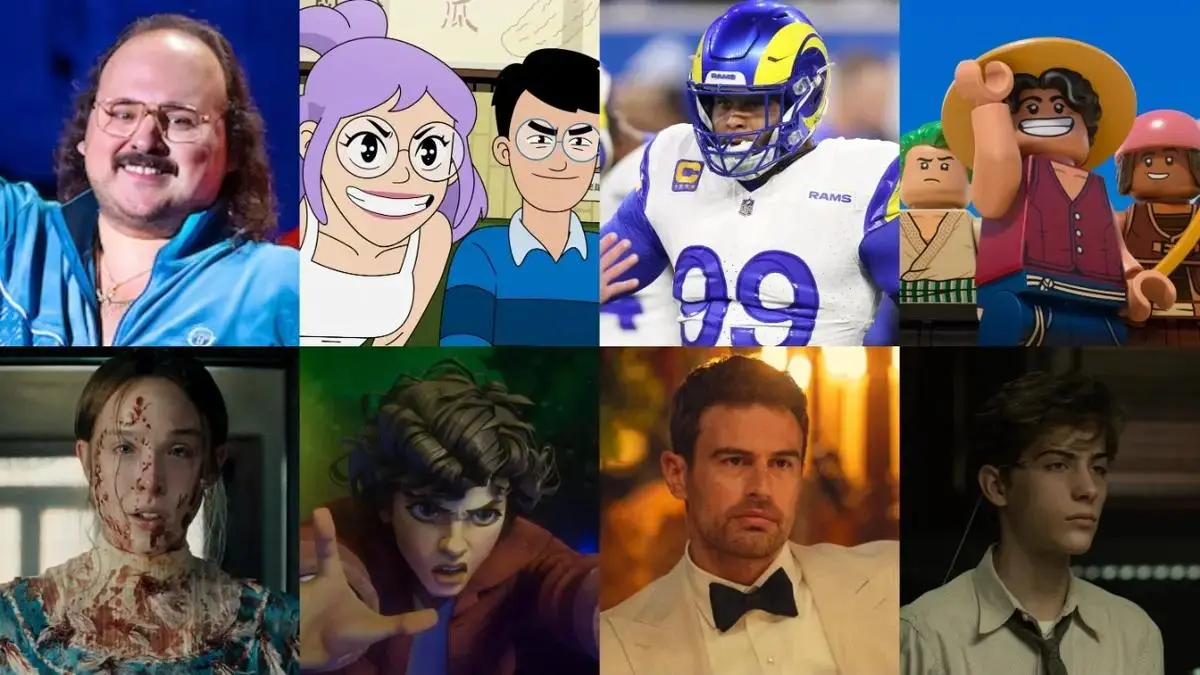 Promotional collage for Netflix releases arriving in September 2026
