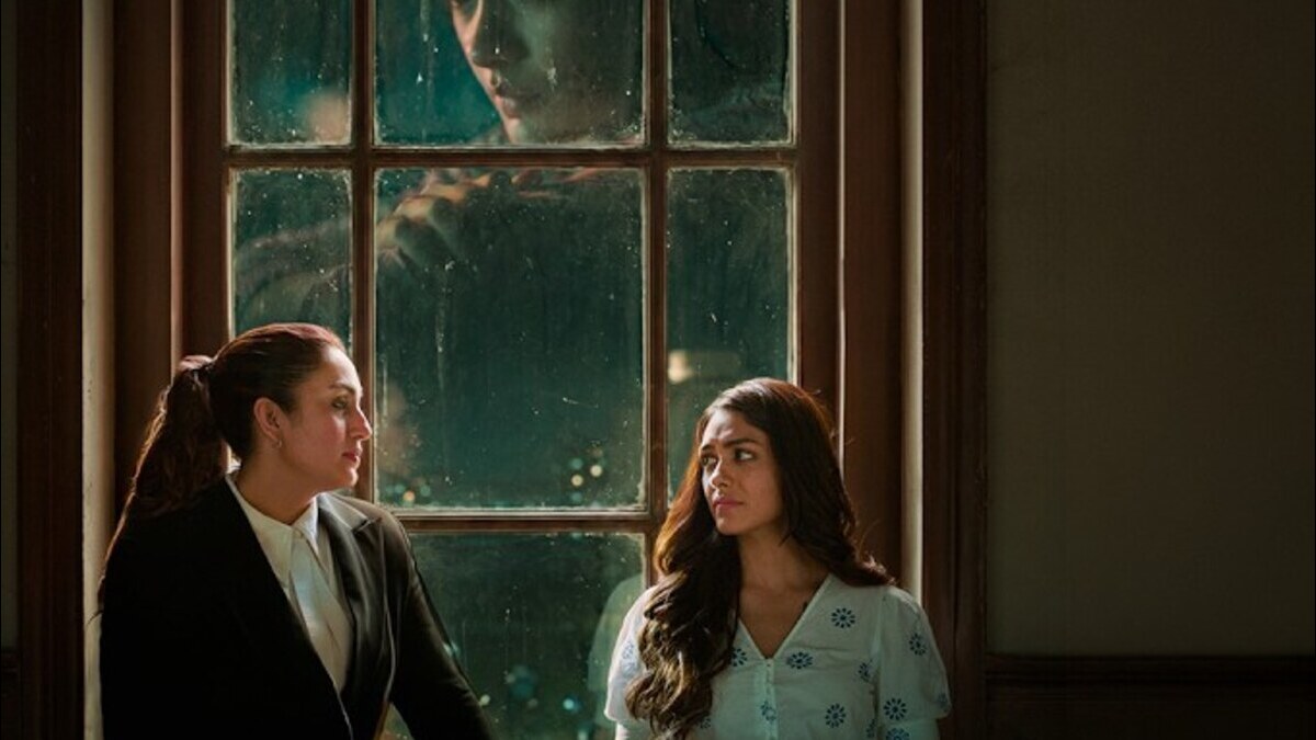 Mrunal Thakur in a scene from the Pooja Meri Jaan official trailer