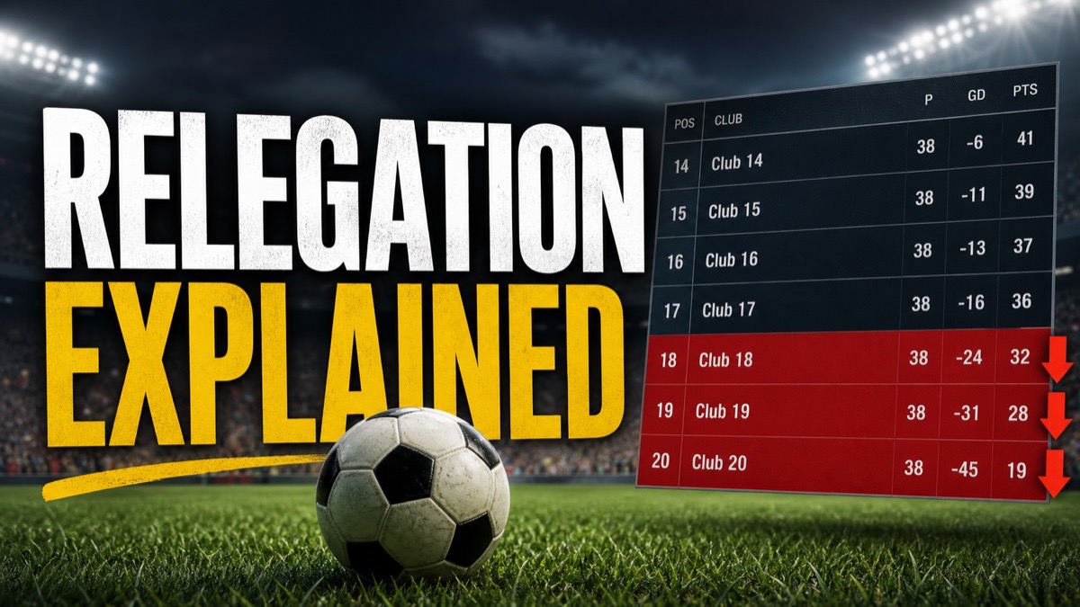 How Premier League Relegation Actually Works