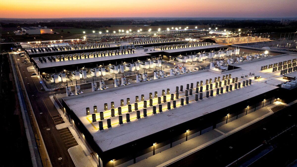 Amazon Web Services AI data centre in New Carlisle, Indiana