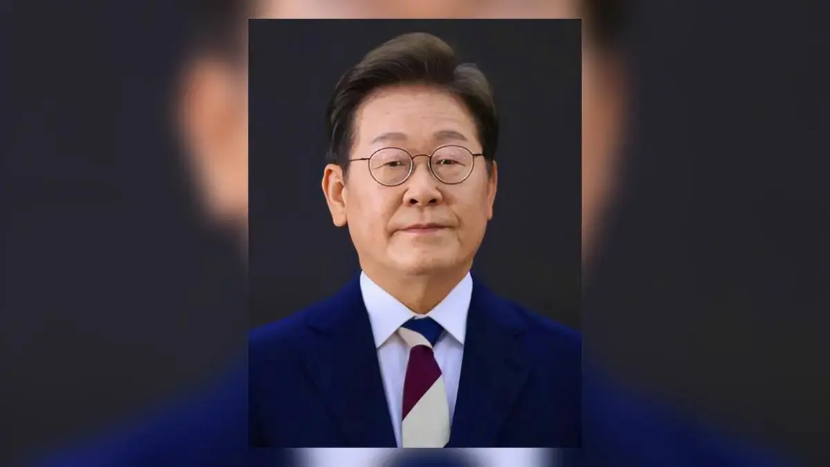 South Korean President Lee Jae Myung speaking in Seoul