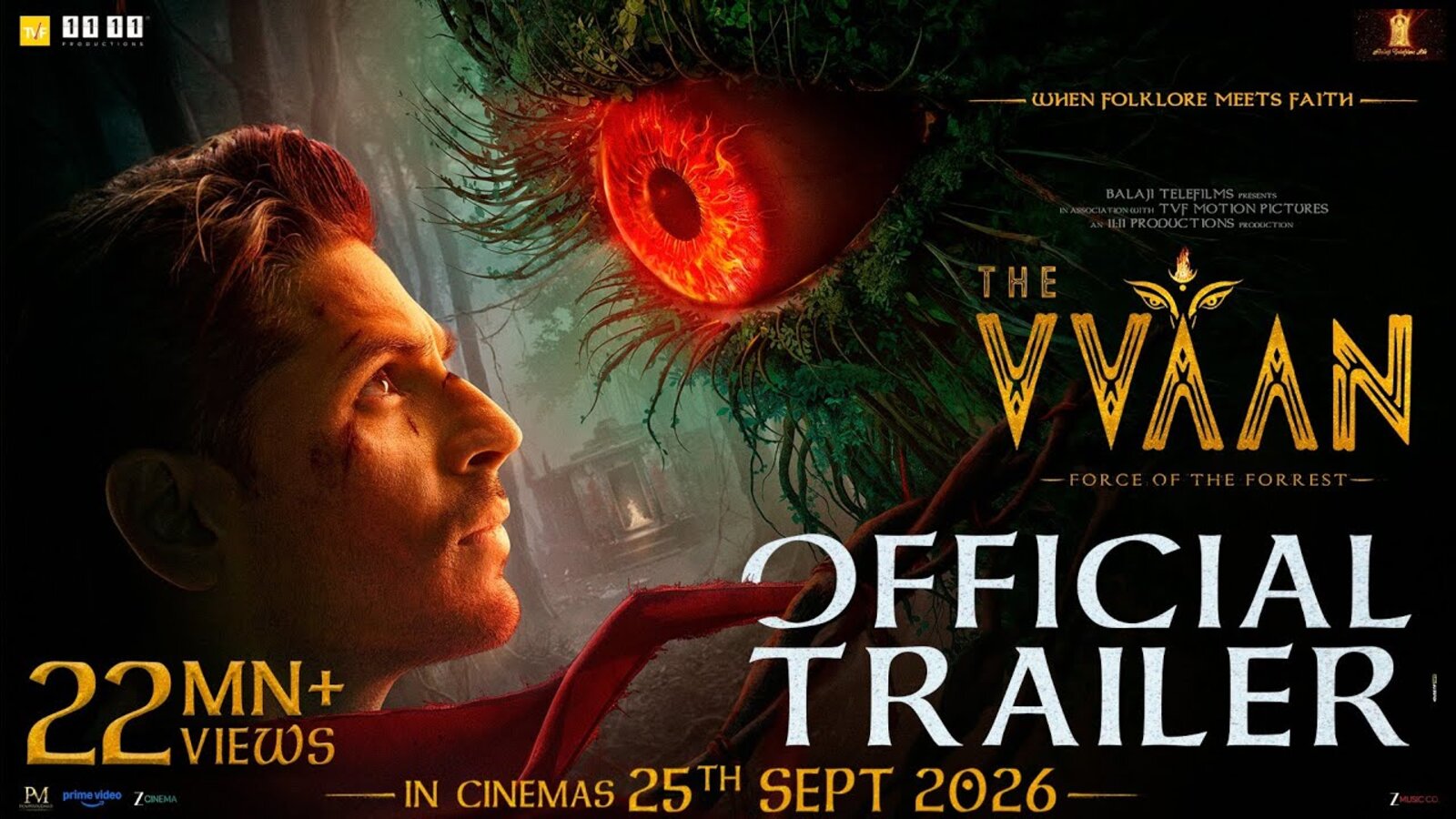 Sidharth Malhotra and Tamannaah Bhatia in the official trailer for The Vvaan Force of the Forrest