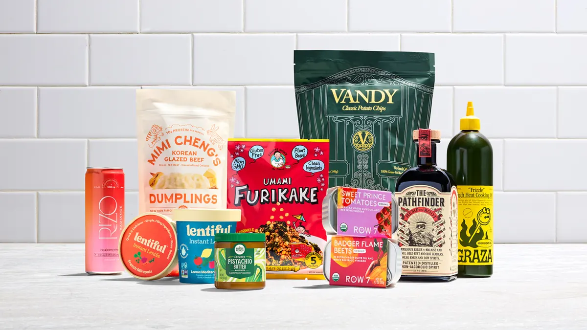 Selection of foods featured in Whole Foods Market's 2027 trend forecast